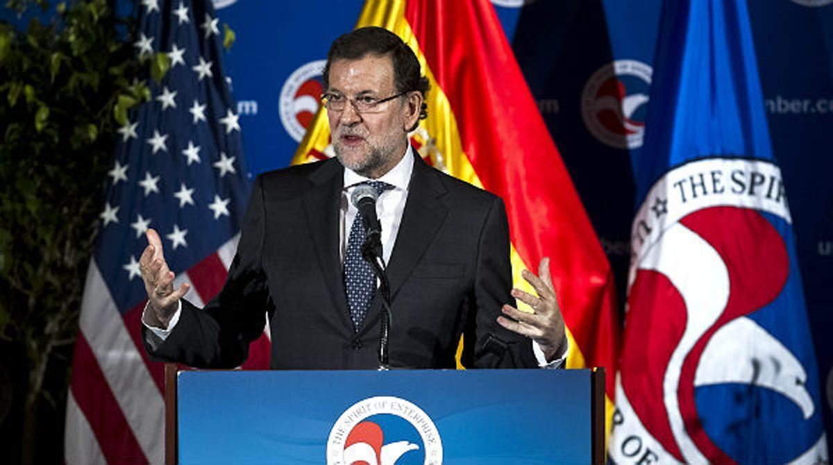 Rajoy ven Espanya davant la Cambra de Comerç de Washington.