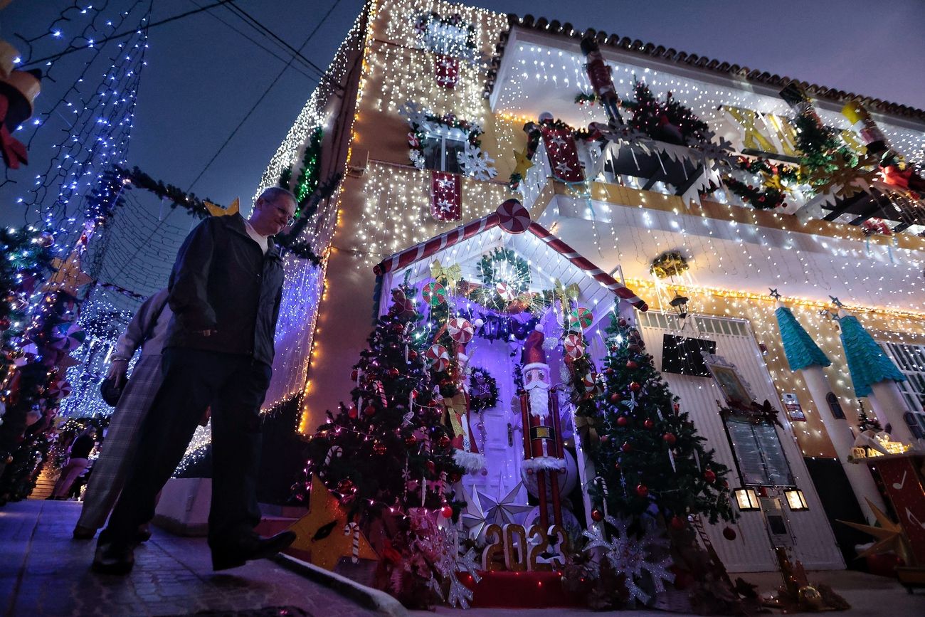 La casa más navideña de Tenerife