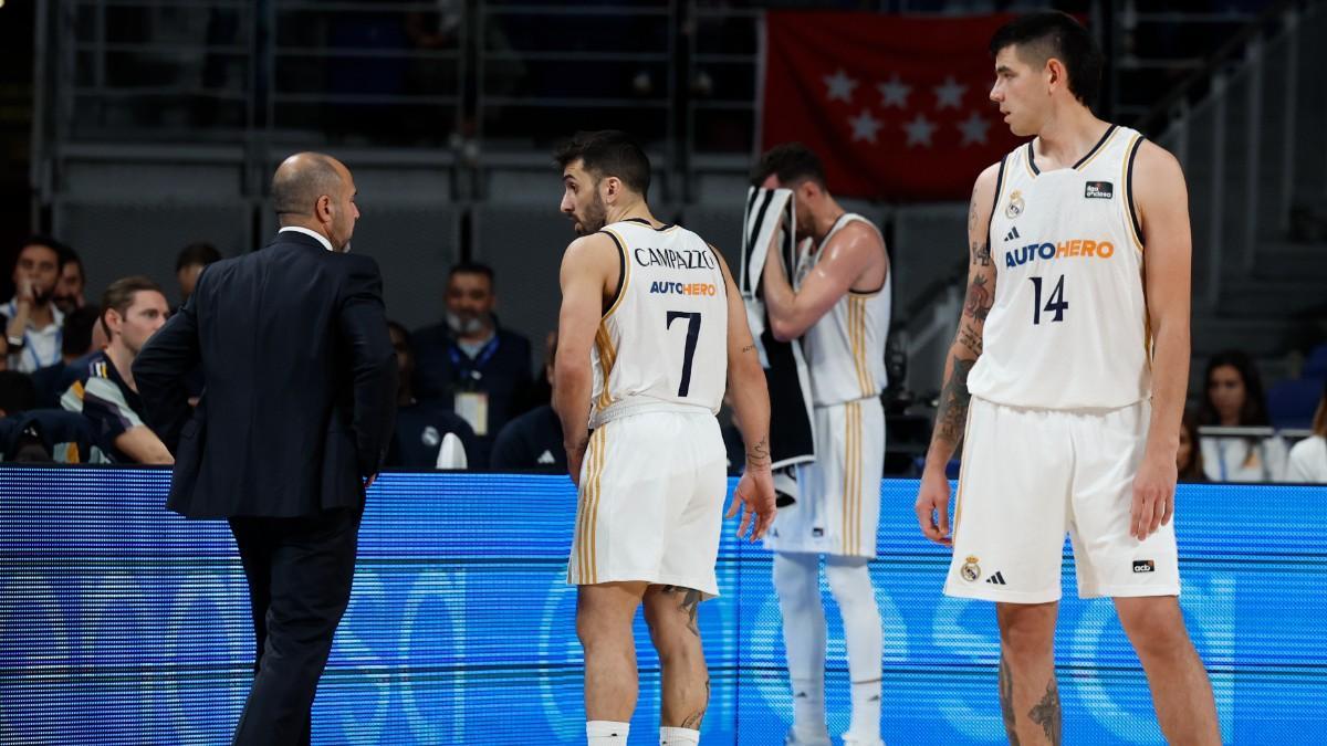 El Real Madrid perdió el invicto tras caer ante Unicaja en la última jornada de ACB