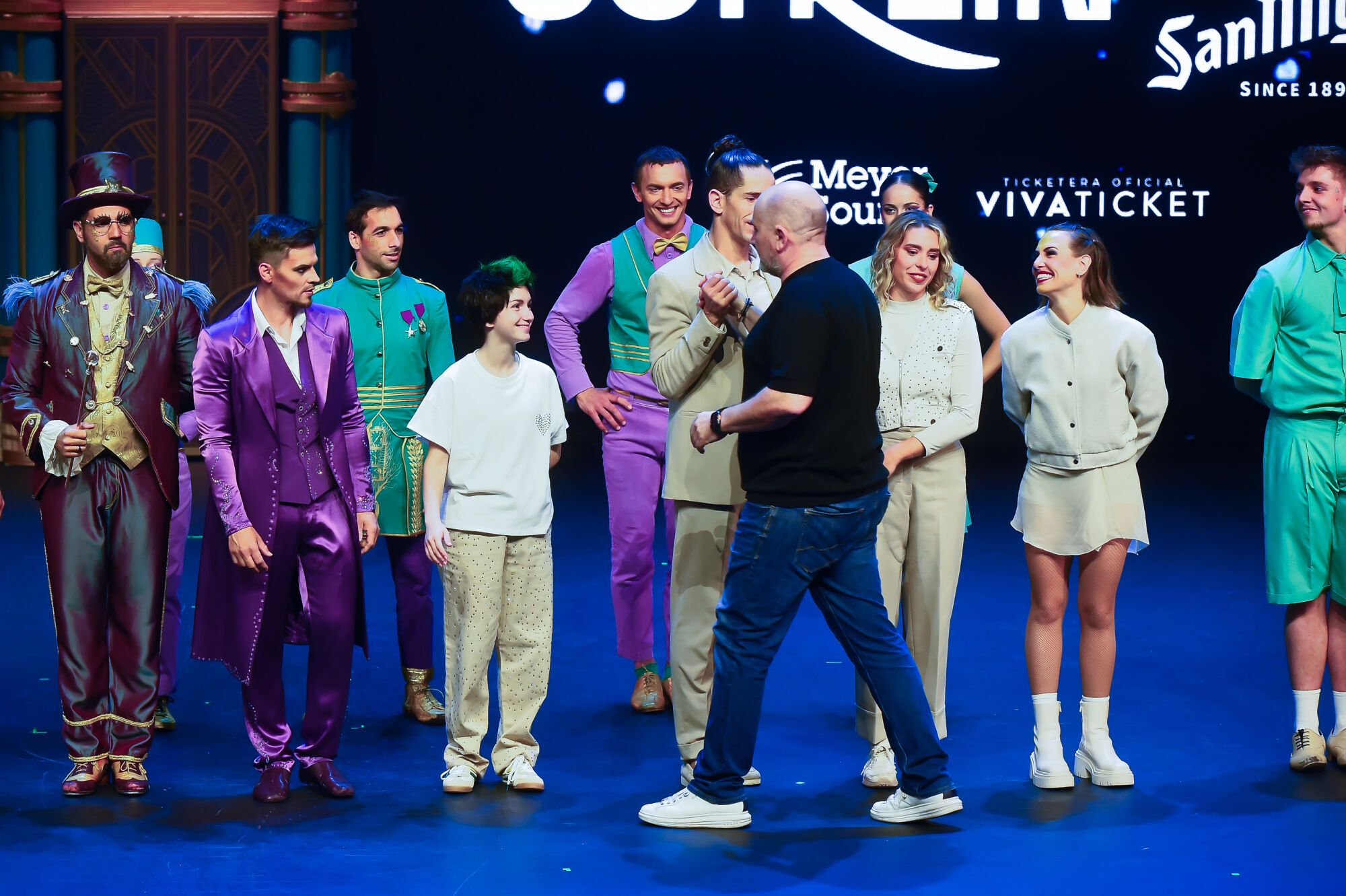 Pase a los medios de presentación del espectáculo de circo 'Imagine'