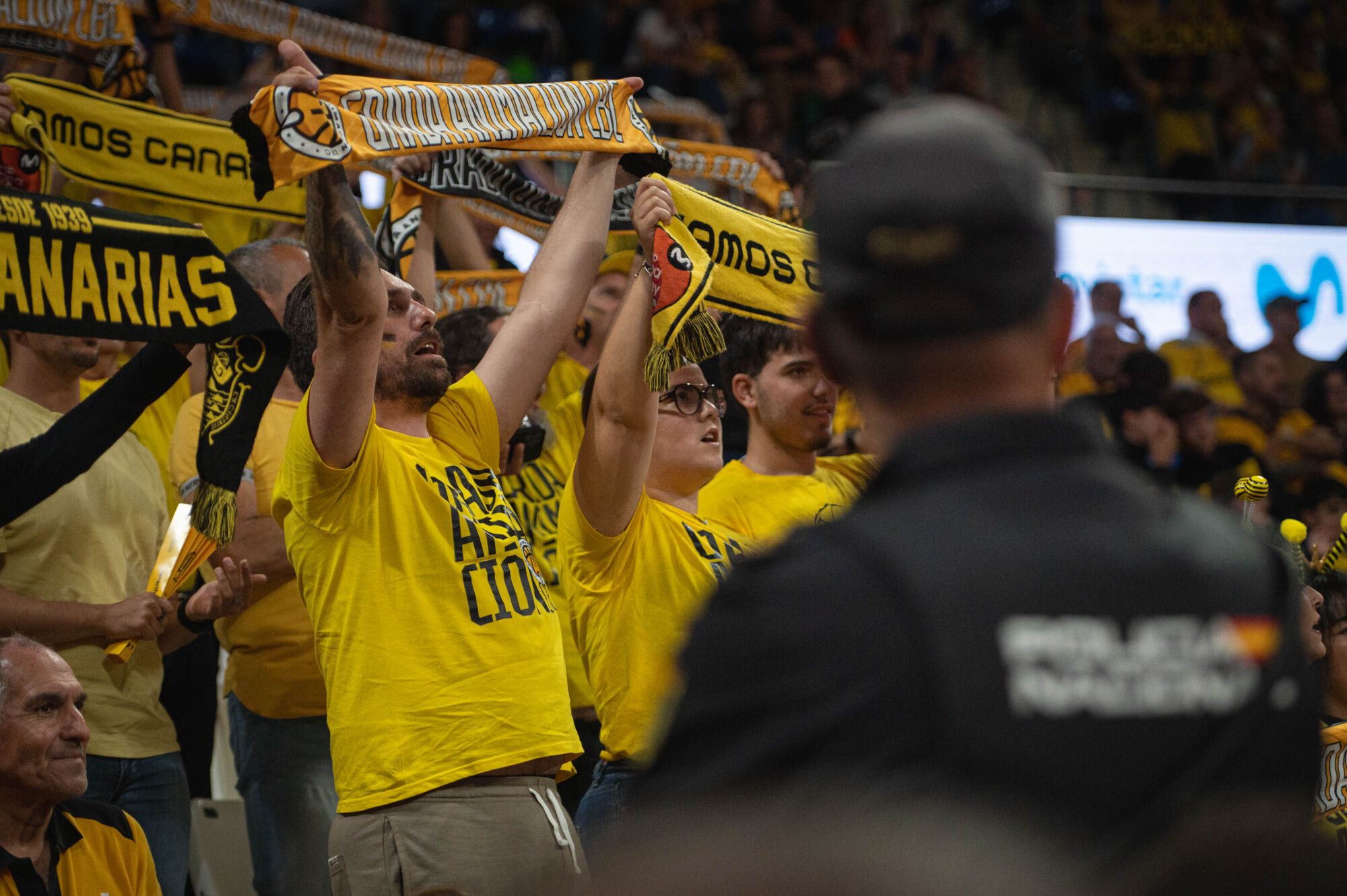 Partido La Laguna Tenerife CB Canarias - Joventut Badalona Inicio de playoff de Liga Endesa Quedarse hasta el fina porque en caso de derrota podría ser el último partido en casa esta temporada  | 02/06/2025 | Fotógrafo: Rafael Arturo Jiménez Rivero