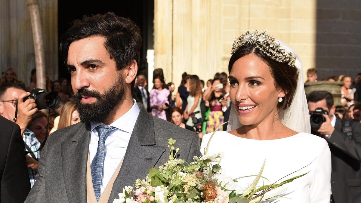 Rocio Osorno and Coco Robatto during their wedding in Seville
29/06/2019