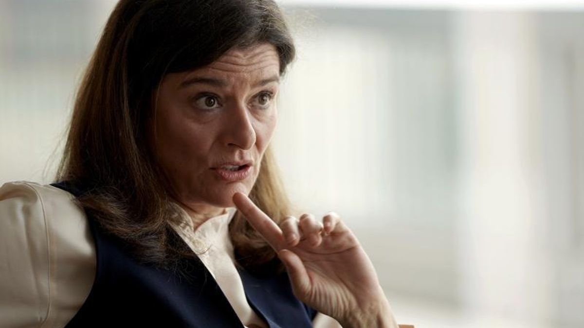 La abogada Miriam González Durántez, en Madrid, a principios de esta semana.
