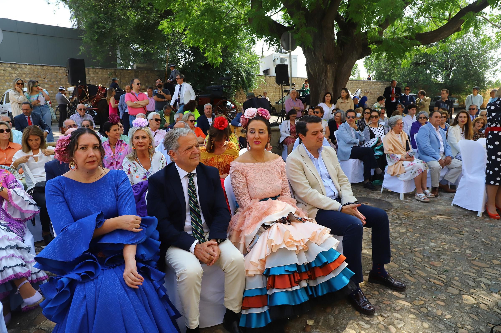 Carruajes y misa en honor de Nuestra Señora de la Salud