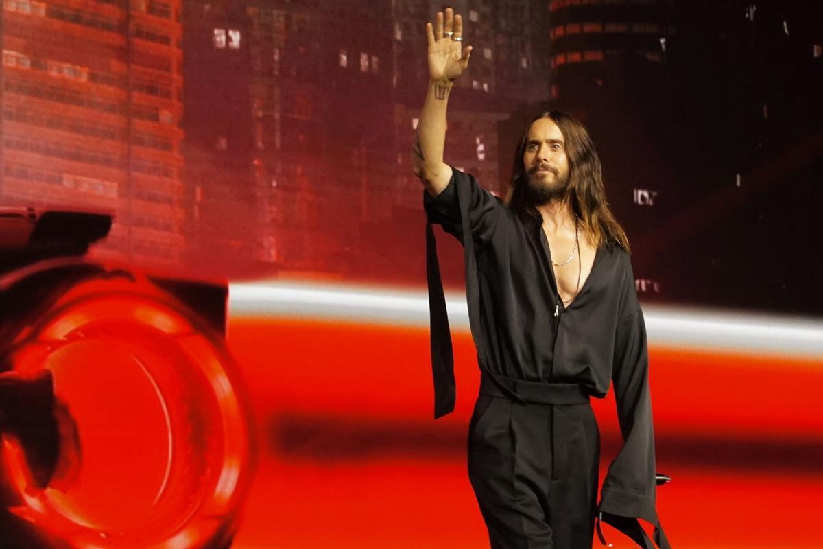 Jared Leto, protagonista de la cinta, en la Comic-Con de Málaga