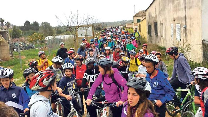 Bicicletada de l´IES Porto Cristo