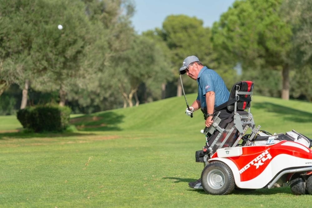 Llucmajor acoge el primer Mundial de golf en silla de ruedas