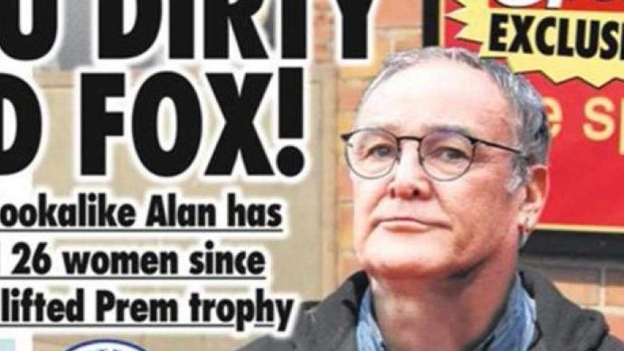 Alan Ashcroft se hizo pasar por Claudio Ranieri.