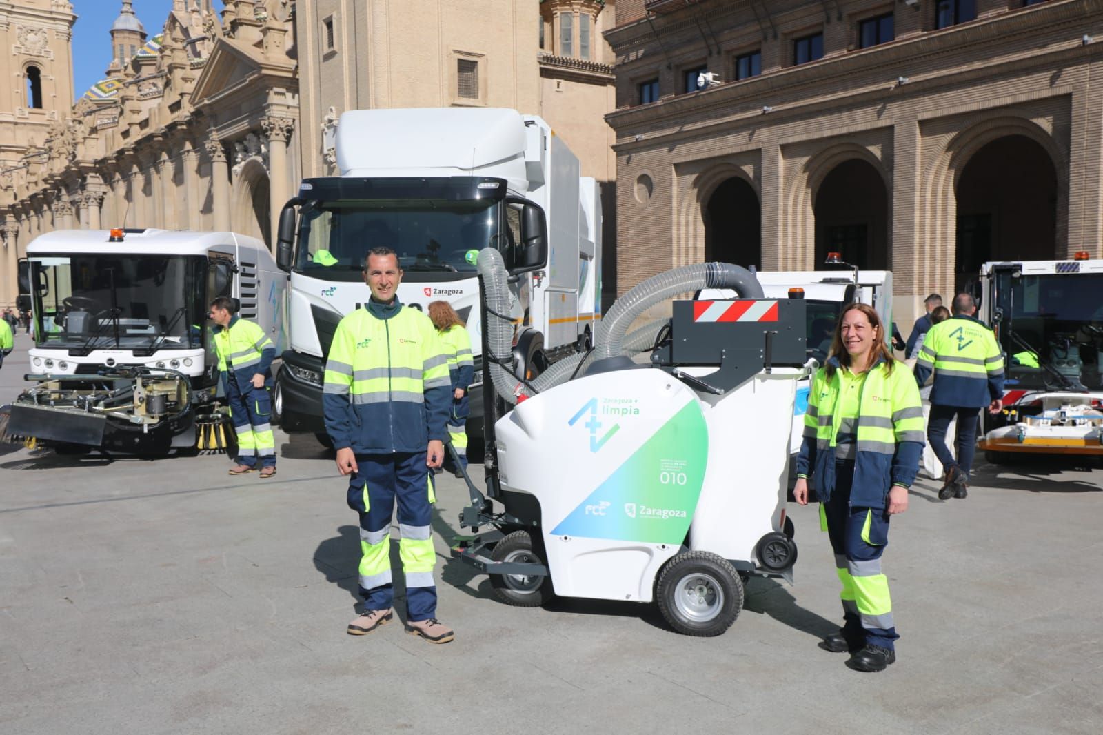 Zaragoza aumentará la limpieza de sus calles