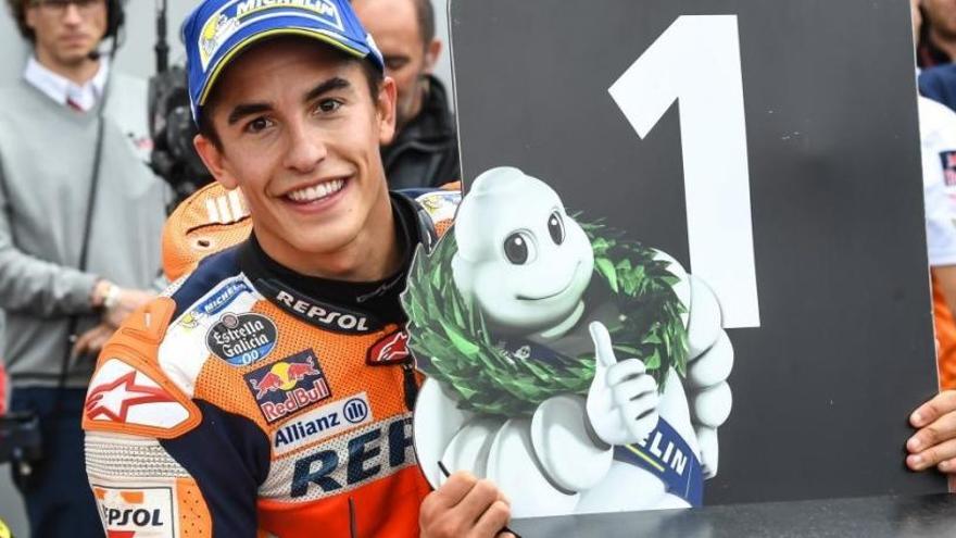 Marc Márquez busca una buena nota en Sachsenring