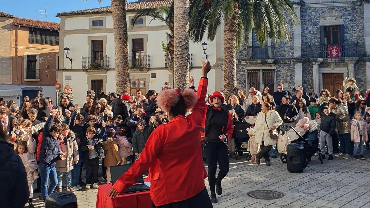 Acto de Nochevieja Infantil en las pasadas navidades.