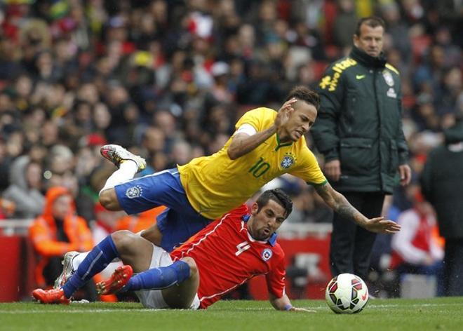 Brasil,1 - Chile,0