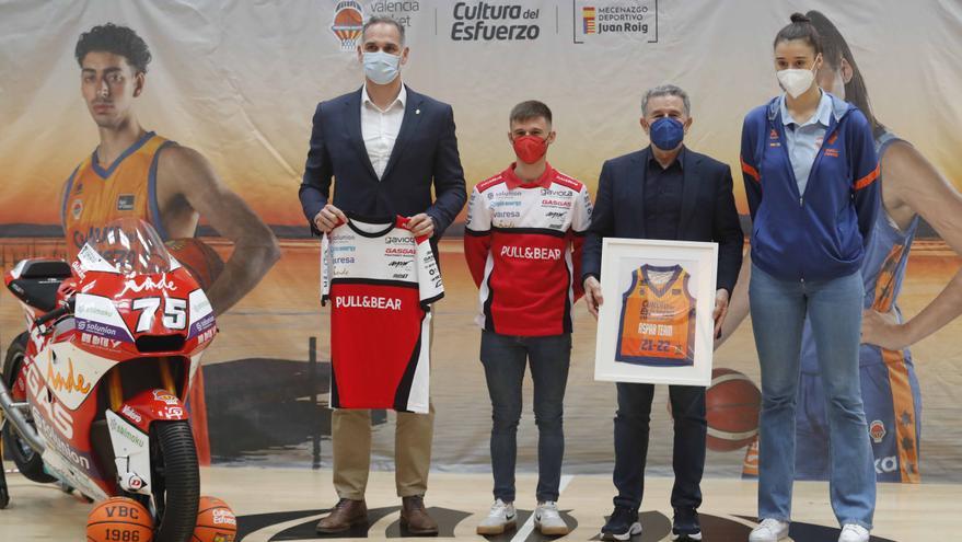 El Valencia Basket se apunta al Mundial de Moto3 junto al Aspar Team