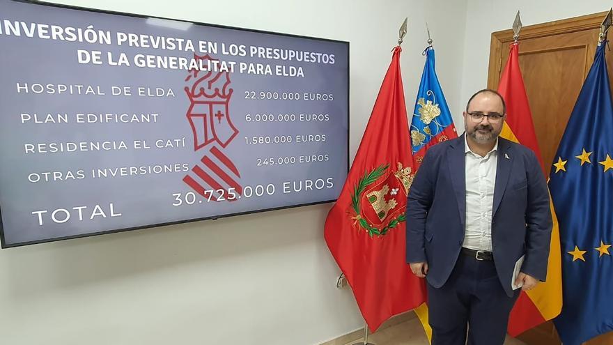 Elda recibirá 30 millones de inversión de los presupuestos de la Generalitat Valenciana en 2023