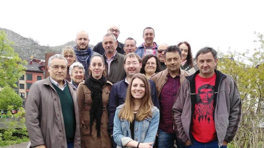 Candidatura de IU en Parres.