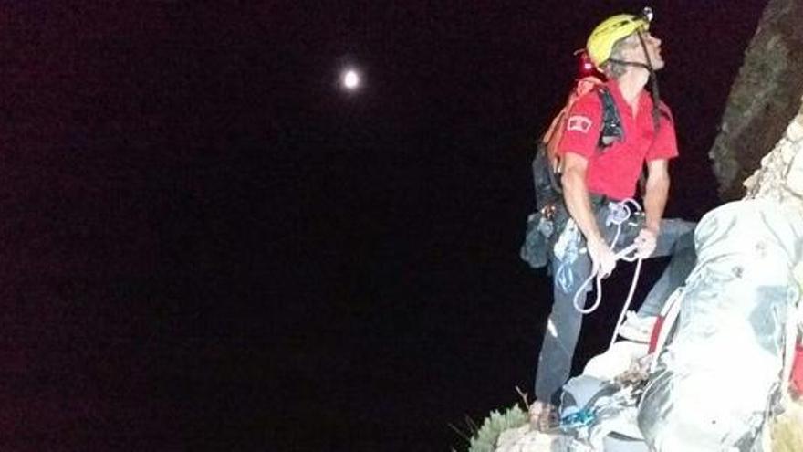 Rescat de dos escaladors a Montserrat