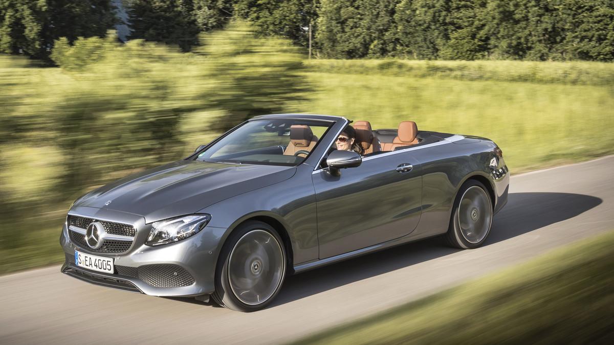 Das neue Mercedes-Benz E-Klasse Cabriolet / Montblanc 2107