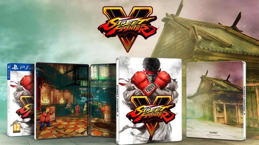 Edición Limitada Day One de &#039;Street Fighter V&#039; para PS4.