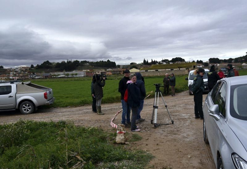 Impresionantes imágenes de la crecida del rio en Gelsa, Pinta y Quinto de Ebro