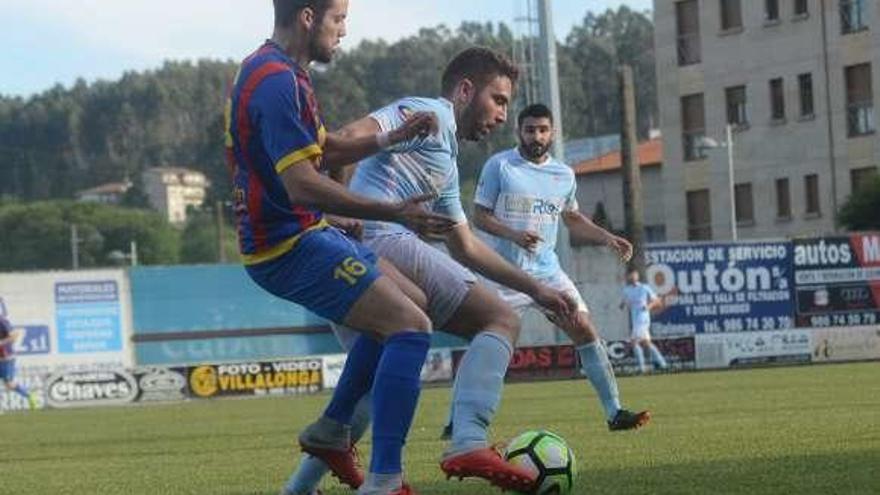 Imagen de un partido reciente del Villalonga. // Noé Parga