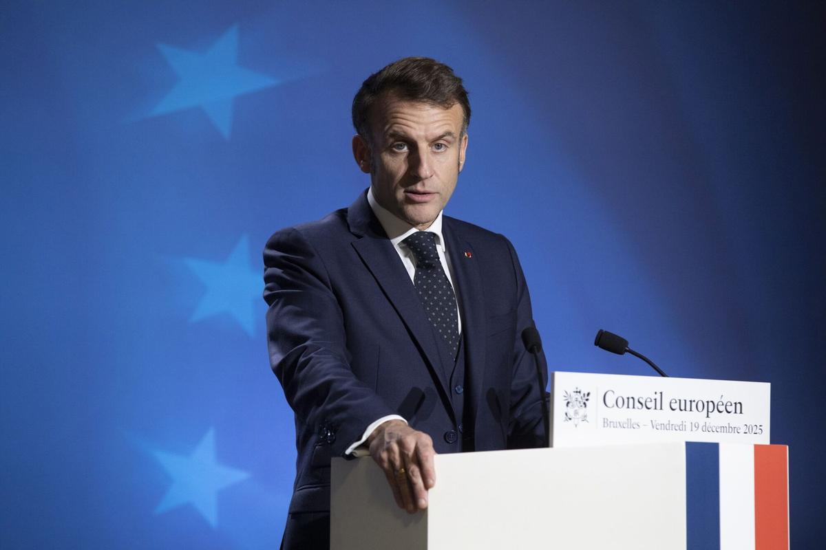 El presidente francés, Emmanuel Macron.