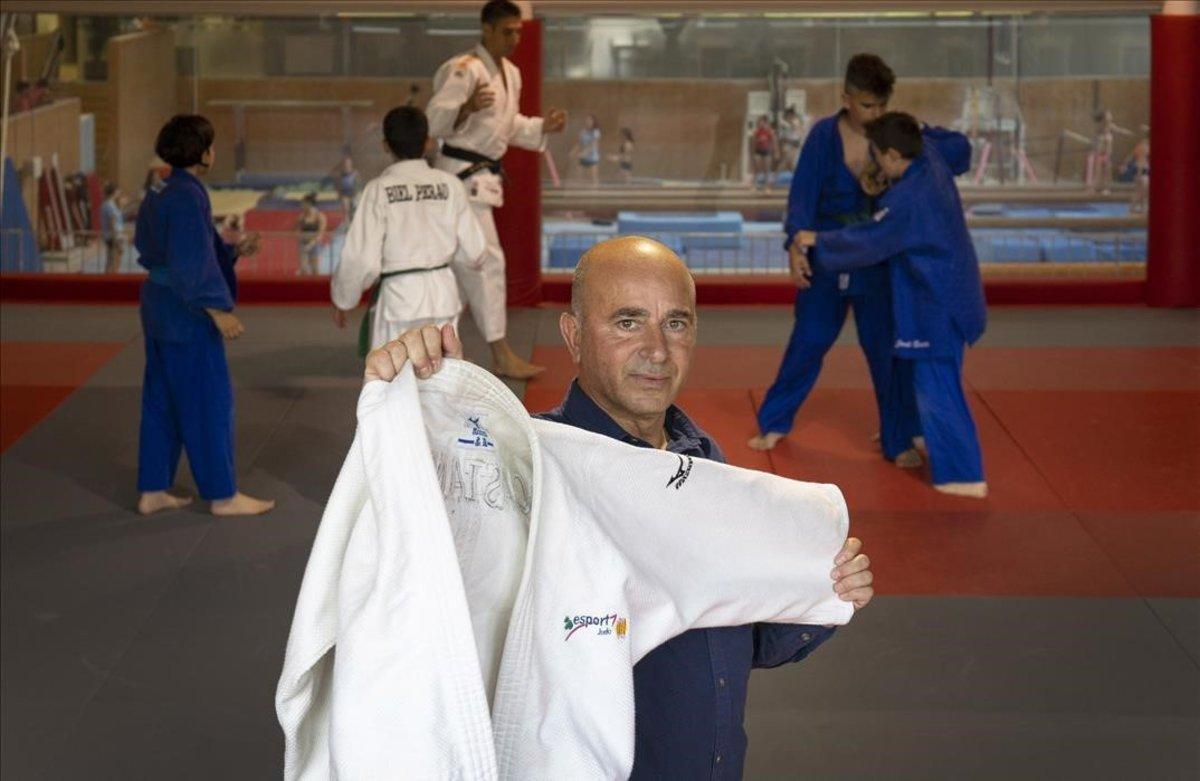 Ferran Agúndez, en el Centre de Tecnificació de Judo del Bages i Moianès.