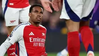 Gabriel, uno de los pilares de Arteta, KO contra el Madrid