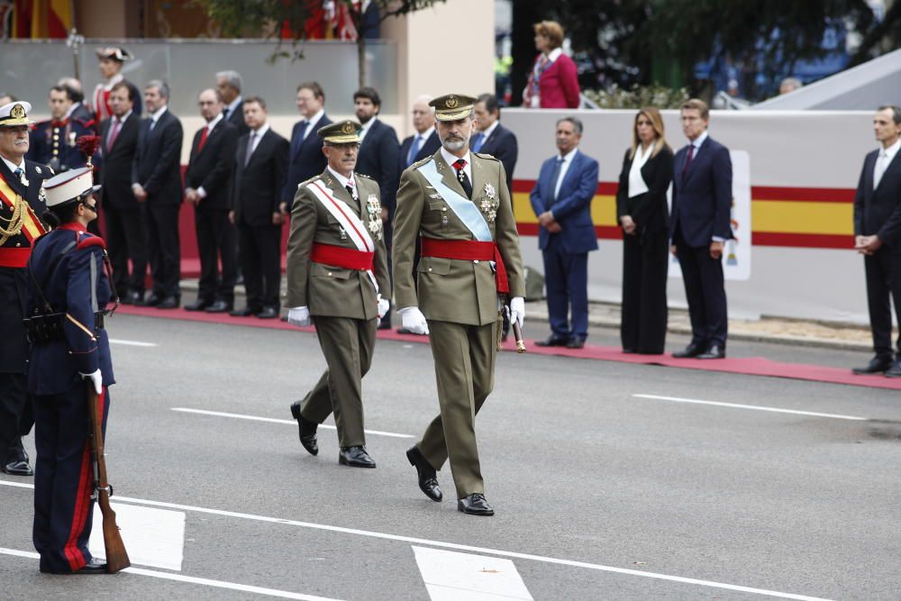 El rey Felipe VI y el Jefe de Estado Mayor de la ...