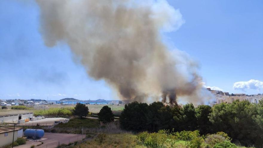 Los incendios queman casi ocho hectáreas en Ibiza