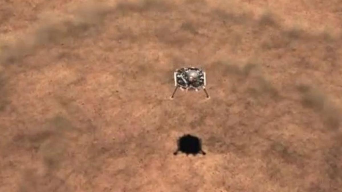 La nave InSight aterriza en Marte