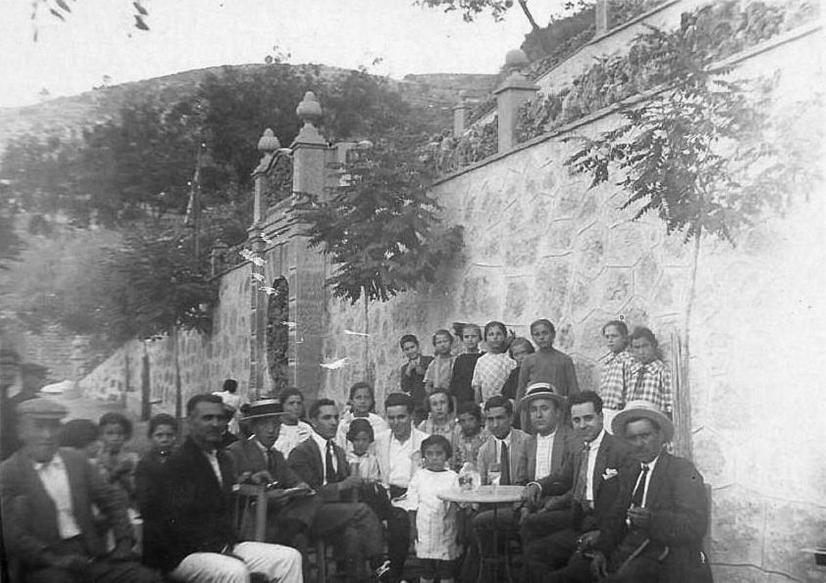 La 'font' siempre ha sido un lugar de encuentro para familias y amigos.