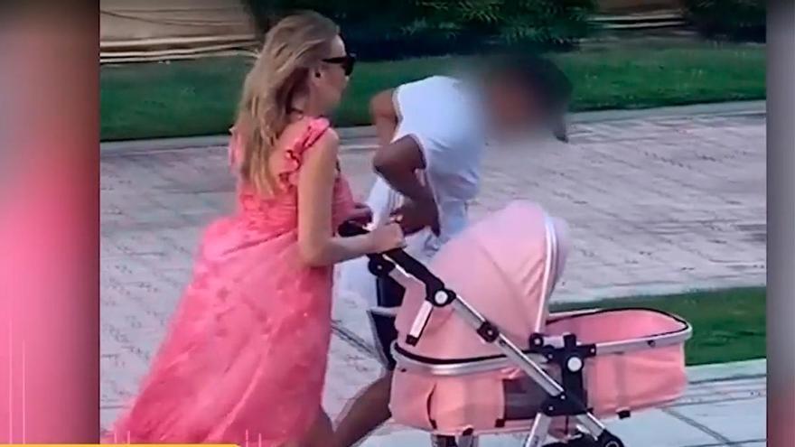 Vídeo: El error de Ana Obregón al pasear a su bebé que sale a la luz