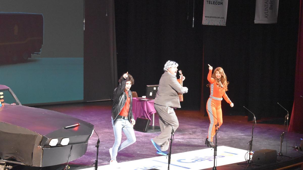 Actuación de &#039;El cuarteto fantástico&#039;, procedente de Málaga.