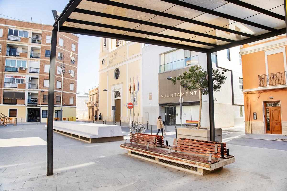 El ayuntamiento de Sedaví.