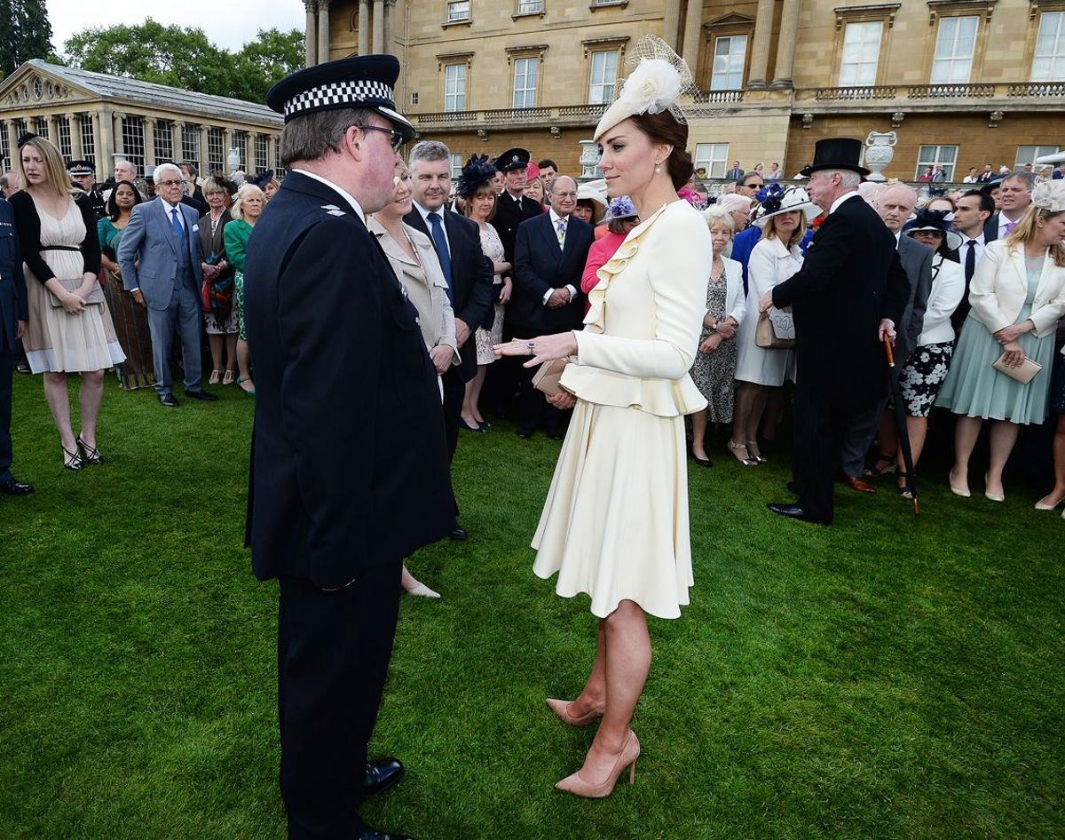 Kate Middleton en la fiesta de la reina Isabel II