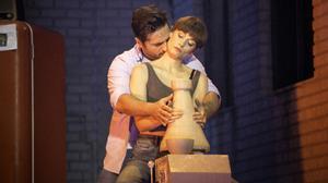 David Bustamante y Ana Dachs en un momento de ’Ghost’.