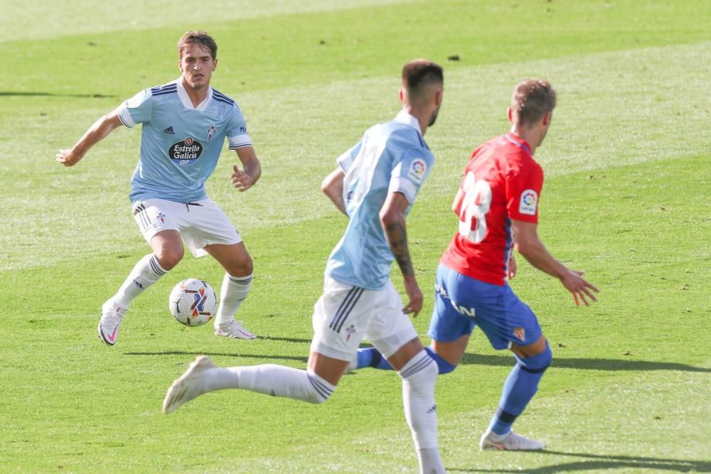 El Celta empata en el último test antes de LaLiga. // Ricardo Grobas