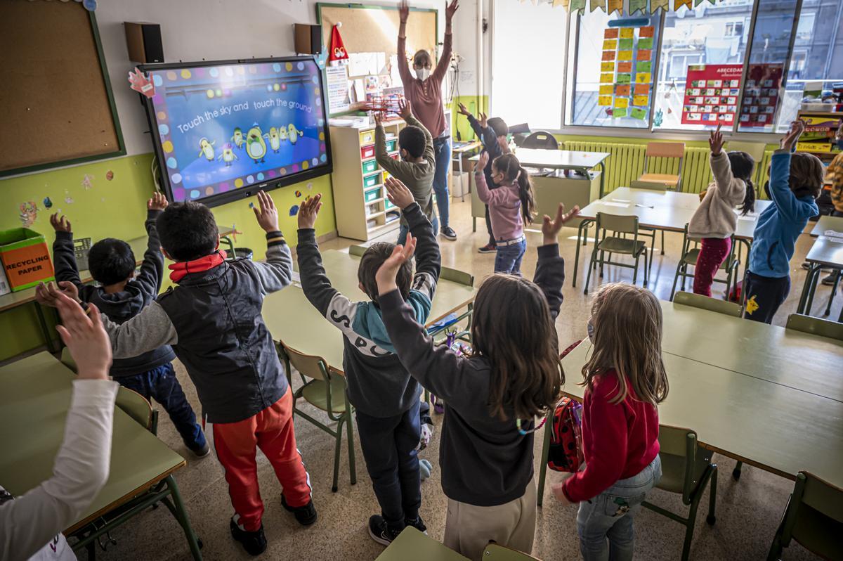 La Escola Diputació, en Barcelona.