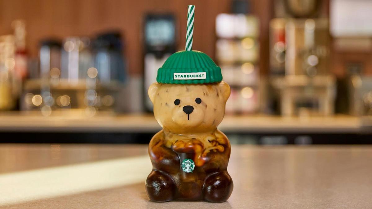 El vaso reutilizable 'Bearista Cold Cup' que Starbucks trae a España el próximo lunes 2 de febrero