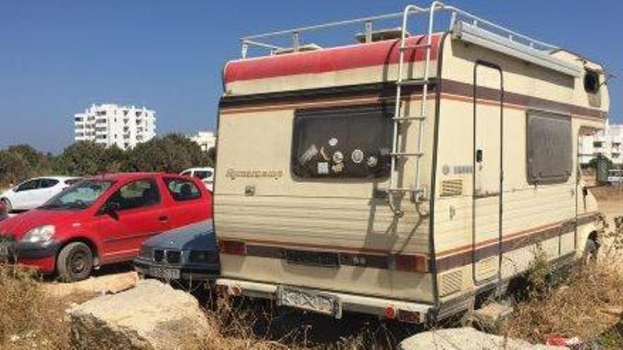 Encuentran muerto a un británico en la caravana en la que vivía en Sant Antoni