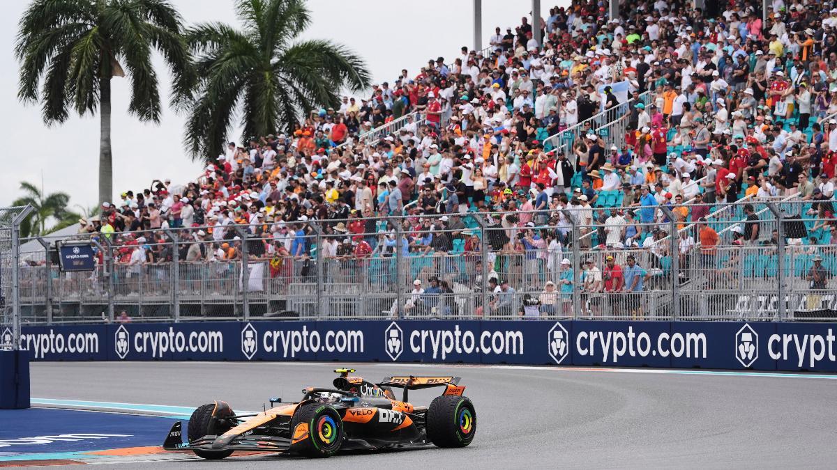 Lando Norris se ha llevado el triunfo al sprint en Miami