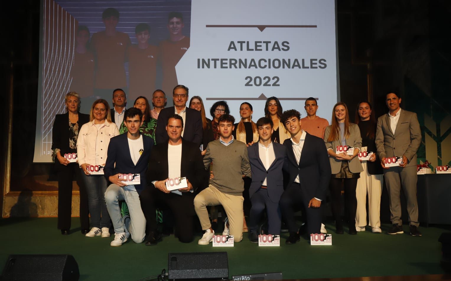 En imágenes | Gala de los 100 años de atletismo en Aragón