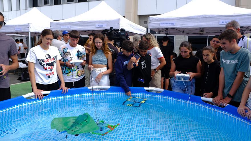 Plocan siembra el gusanillo de la robótica marina en la ESO