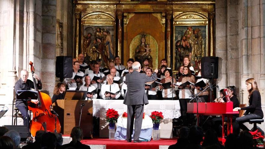 Un concierto de Alollano en unas navidades anteriores.