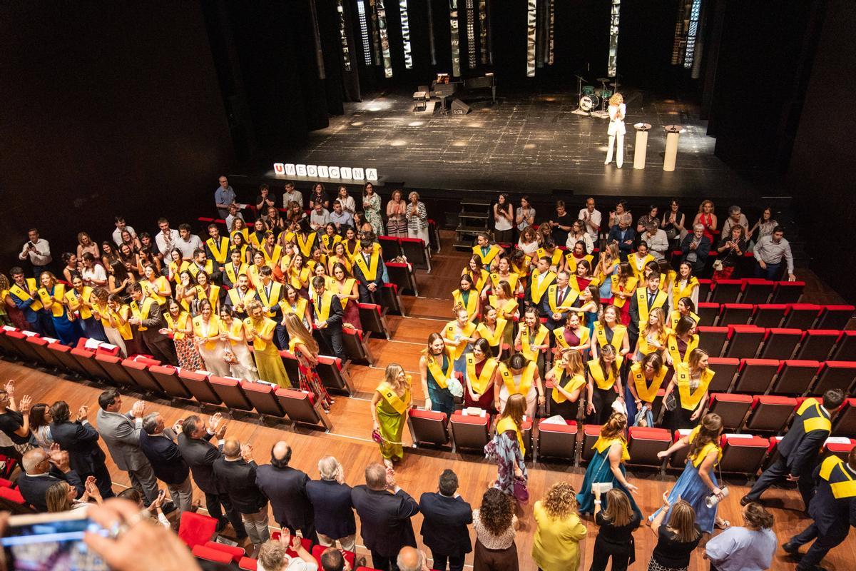 L'acte de graduació de la facultat de Medicina de la UVic-UCC