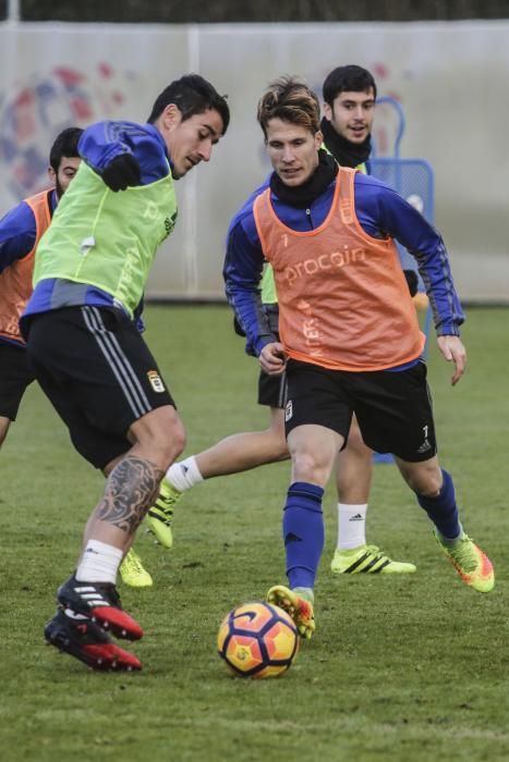 Entrenamiento del Real Oviedo