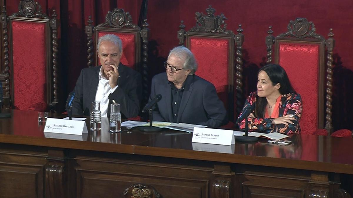 Ricardo Gabaldón, Lorena Silvent y Joan Romero