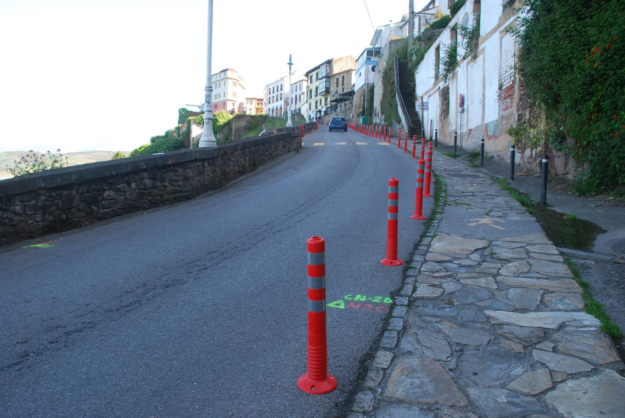 Obras en el puerto de Lastres