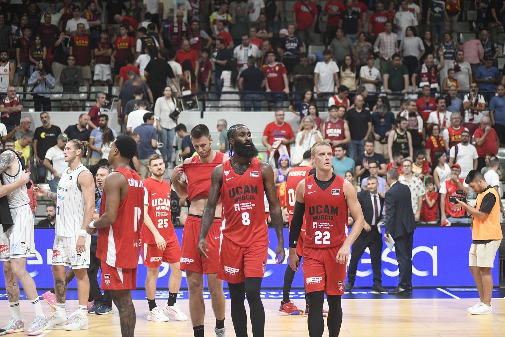 Todas las imágenes de la semifinal de la Supecopa entre el UCAM Murcia y el Unicaja