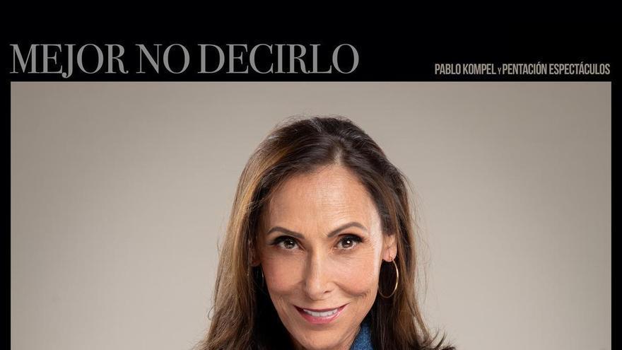 La actriz María Barranco, en Ibiza: «Las salas de teatro están llenas, como si la gente estuviera harta de tanta pantalla»